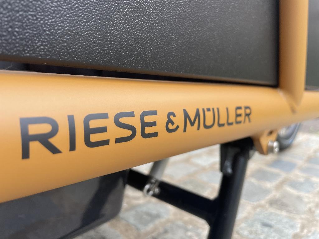 RIESE EN MULLER Load 5 75 Vario Peanut Matt, Fietsen en Brommers, Overige merken, 3 kinderen, Verzenden, RIESE EN MULLER