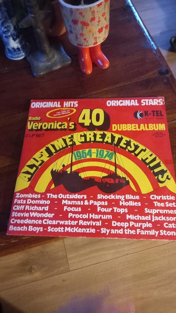 vinyl 33T compil (2vinyles) michael jackson,stevie wonder,, CD & DVD, Enlèvement, 1980 - 1989, Comme neuf