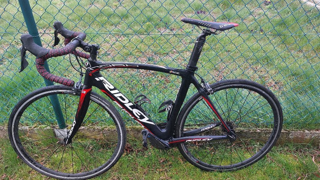 Ridley Noah met Powermeter, Fietsen en Brommers, Fietsen | Racefietsen, Gebruikt, Heren, 10 tot 15 versnellingen, 28 inch, Carbon