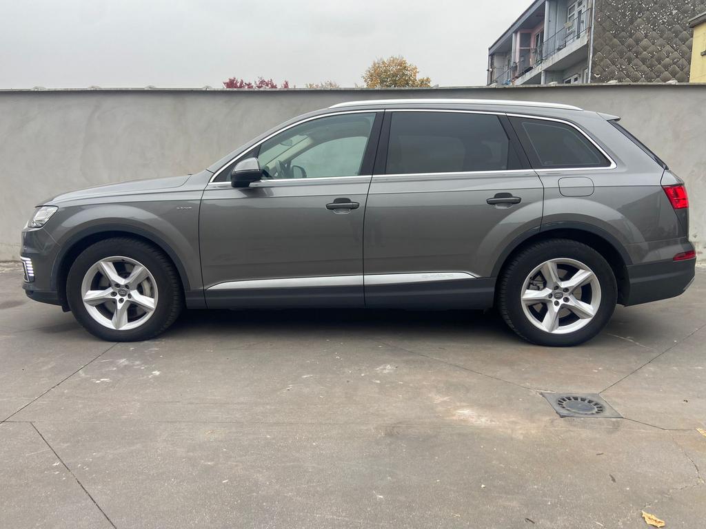 Audi Q7 e-tron diesel hybride 2016 106 000 km, Auto's, Audi, Automaat, USB, Leder, Bedrijf