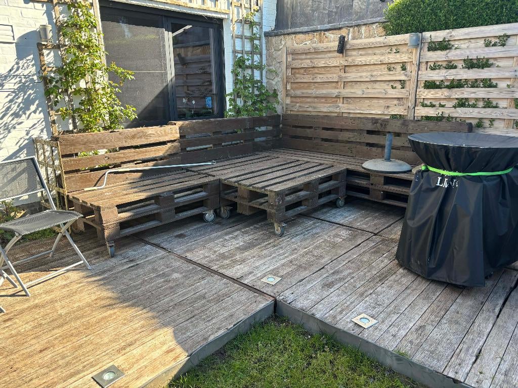 tuinset, Salons de jardin, 8 places, Enlèvement, Utilisé