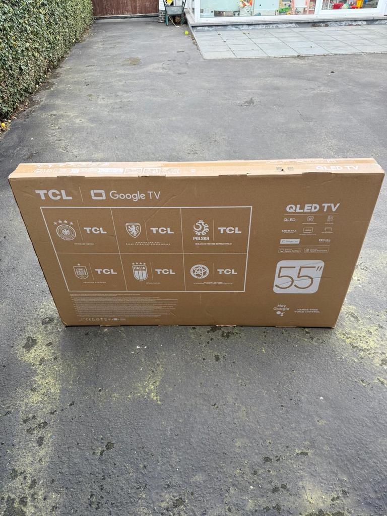 TCL QLED TV 55 inch (Nieuw ongeopend doos ), Ophalen, Zo goed als nieuw, QLED