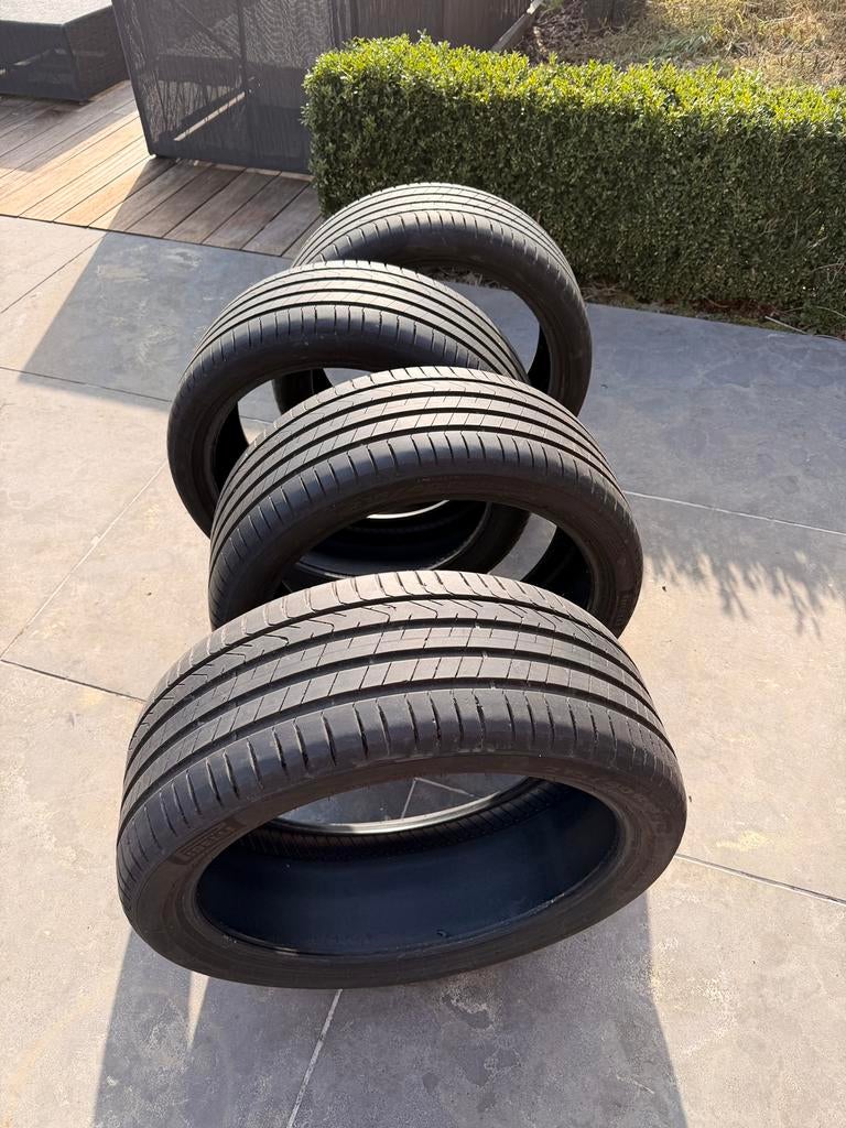 4 pneus ete Pirelli Cinturato P7 215 40 18 89Y, Enlèvement, Comme neuf