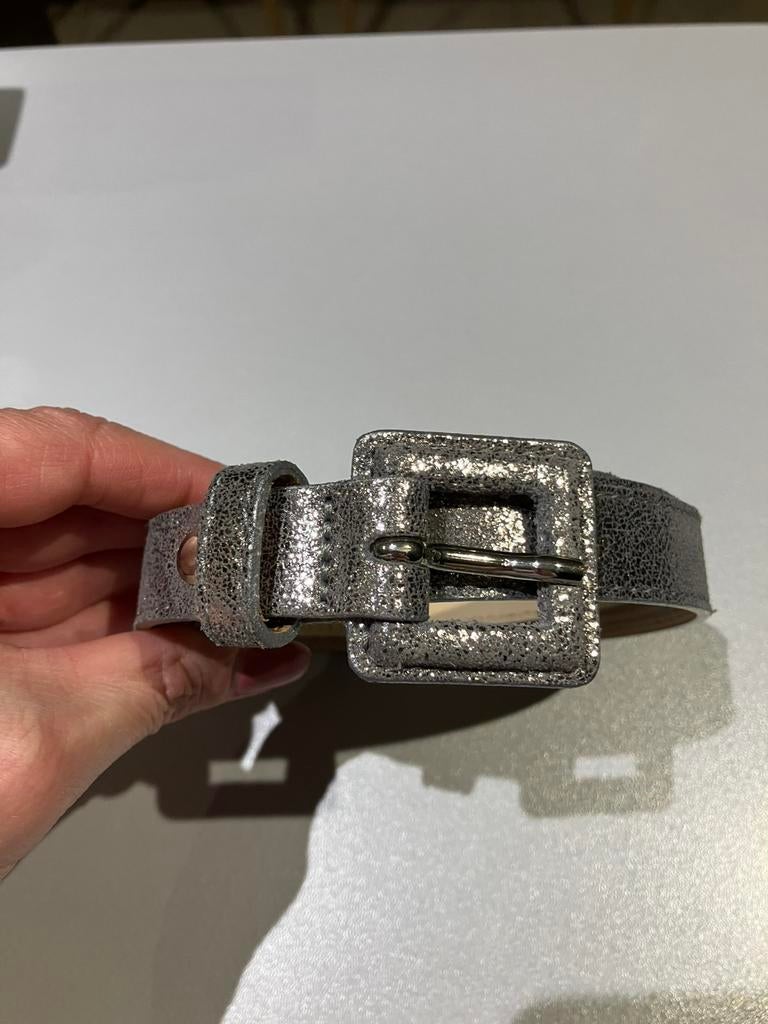 Riem zilver, Kleding | Dames, Riemen en Ceinturen, Ophalen of Verzenden, Zo goed als nieuw