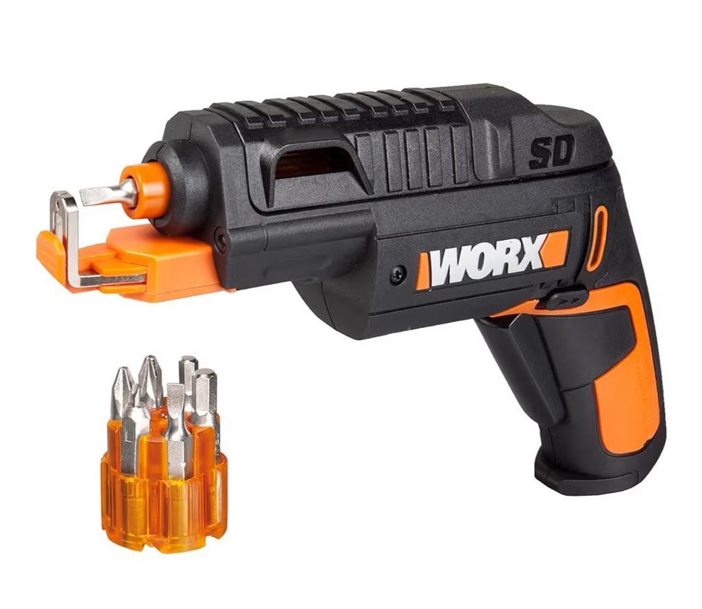 Worx elektrische schroevendraaier., Ophalen