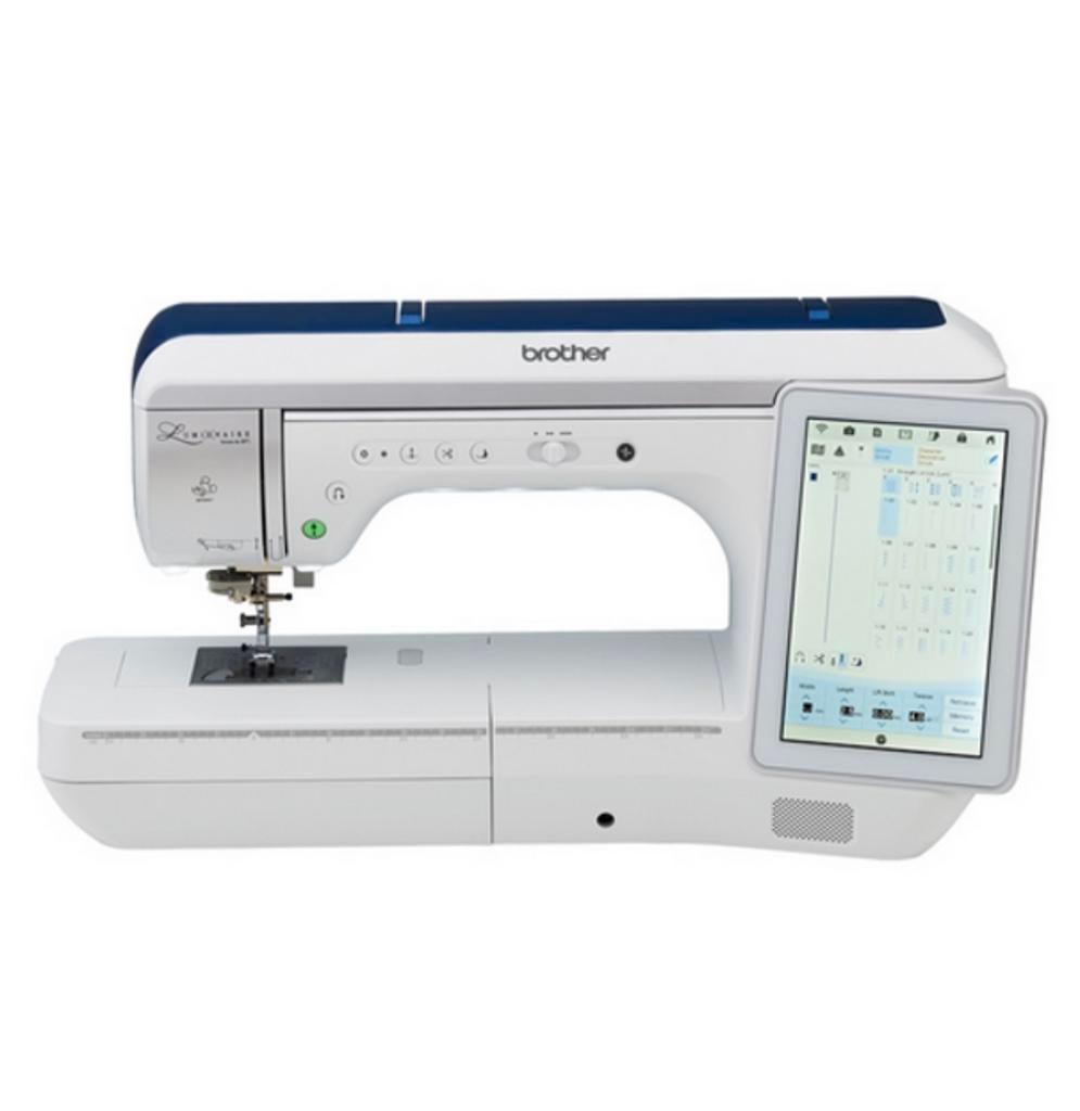 Brother Luminaire Innov-ís XP3 Naai- en Borduurmachine, Hobby en Vrije tijd, Naaimachines en Toebehoren, Ophalen, Zo goed als nieuw