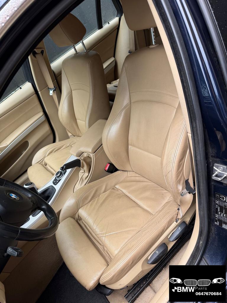Interieur crème leer Bmw 3-Serie E91 Touring, Auto-onderdelen, Gebruikt, -, Ophalen of Verzenden, -
