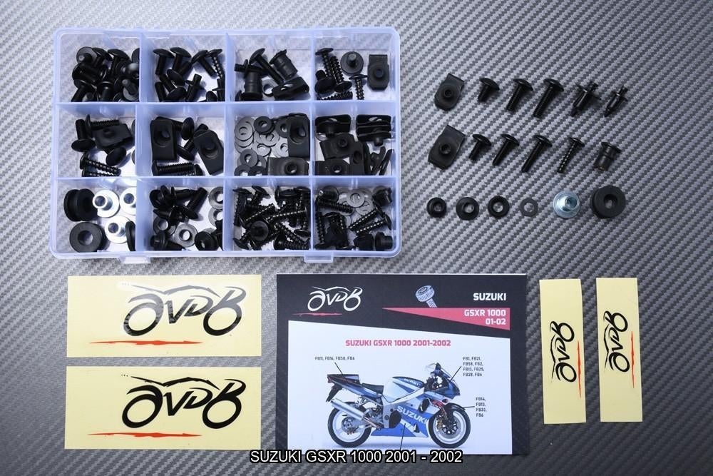 Kit visserie spécifique pour SUZUKI GSXR 1000 2001 - 2002, Motos, Enlèvement ou Envoi, Neuf