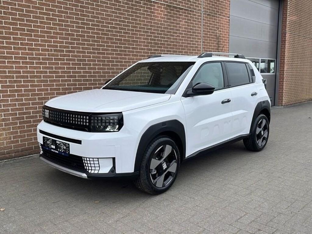 Fiat Grande Panda (Nieuw) La Prima 110pk, Zwart, Wit, 100 pk, Hybride Elektrisch/Benzine