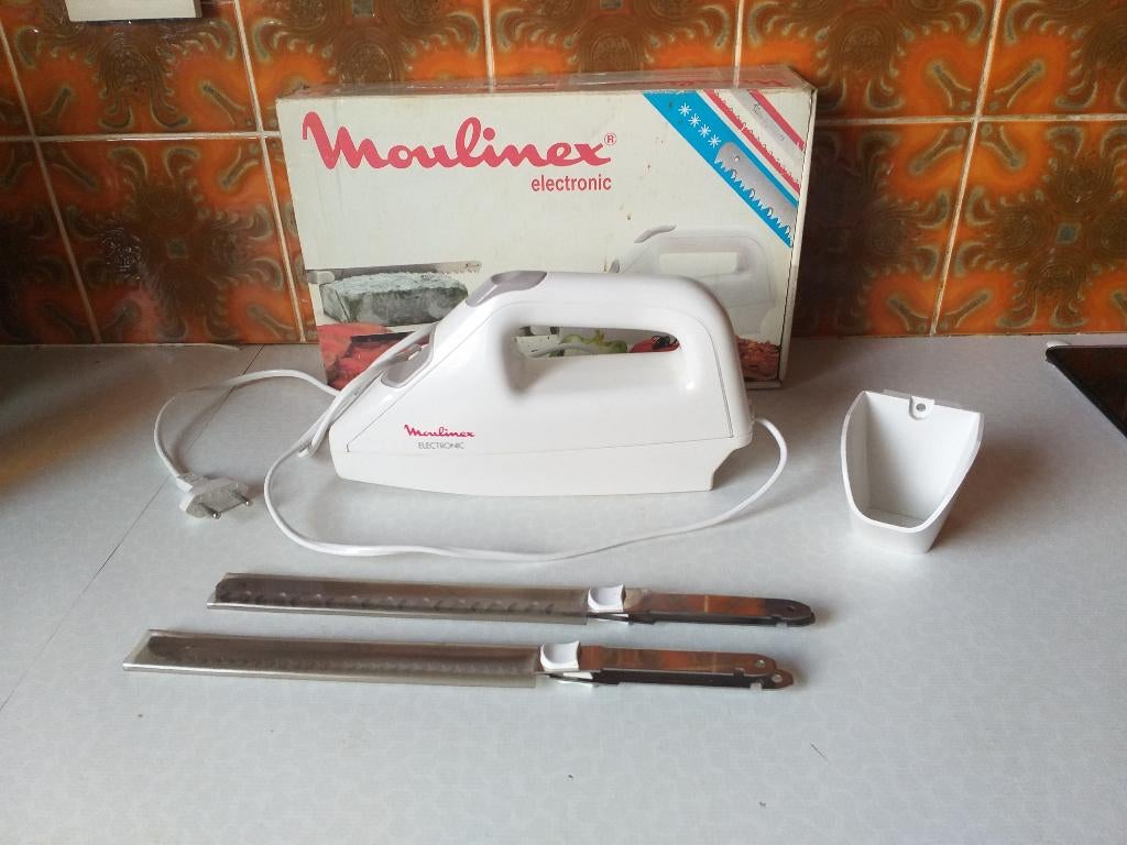 electrisch mes, Ophalen, Wit