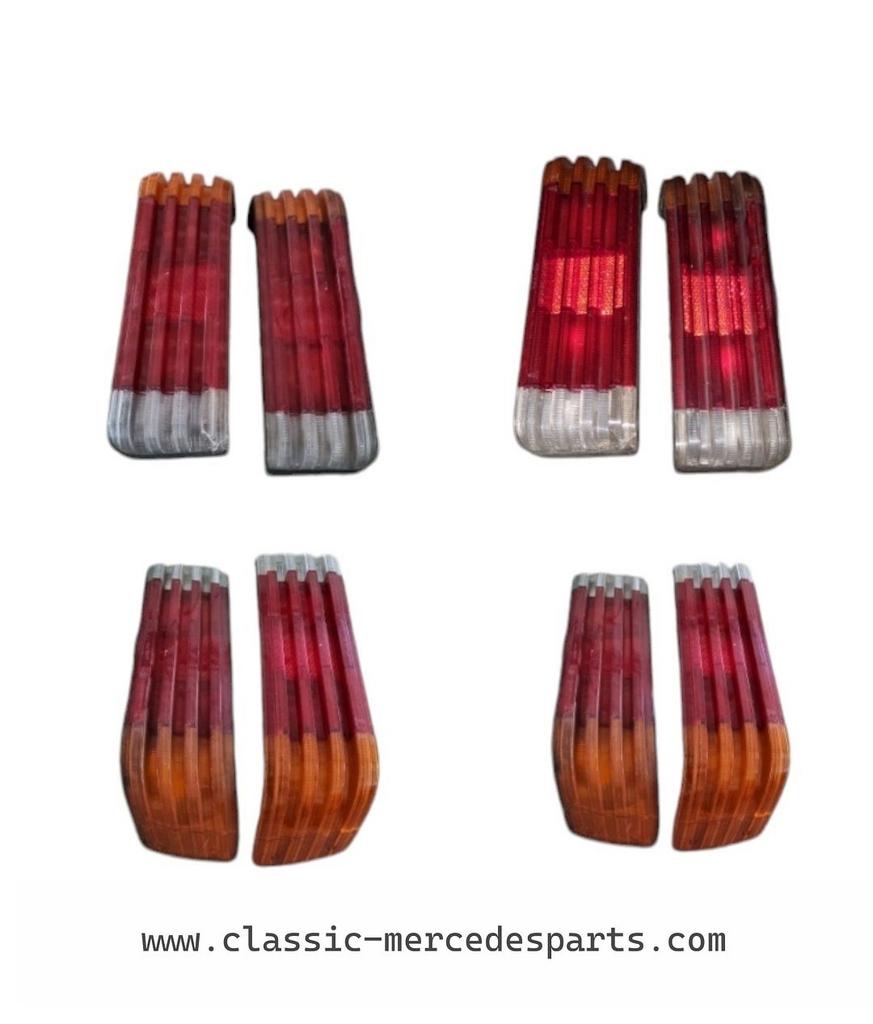 Europese achterlichtglazen Mercedes r107 380sl 450sl 420sl 5, Auto-onderdelen, Verlichting, Ophalen, Gebruikt, -, -