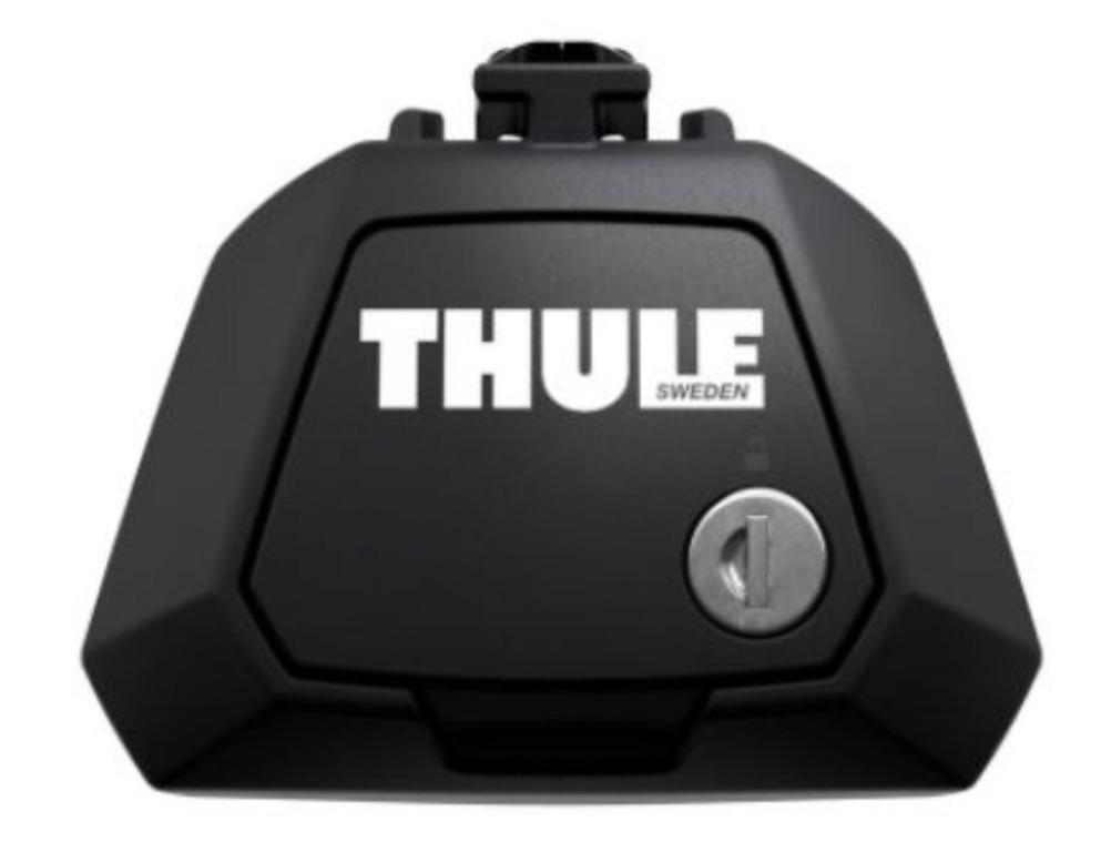 4 x THULE Evo Raised Rail (7104), Ophalen, Zo goed als nieuw