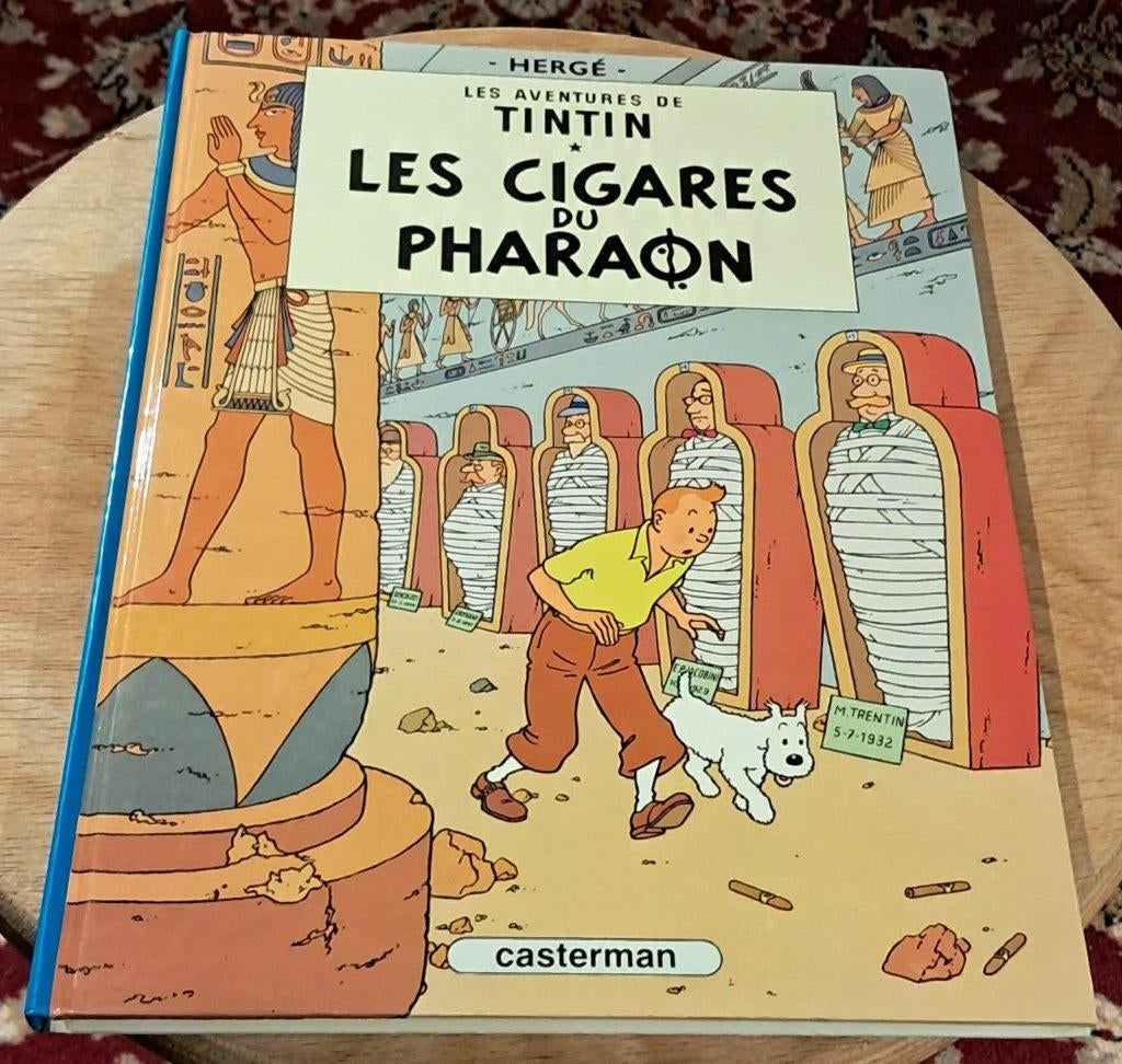Les Cigares du Pharaon, Livres, Enlèvement ou Envoi, Une BD, Utilisé, Hergé