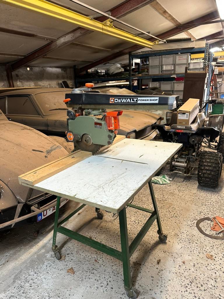 Dewalt radiaalzaag, Doe-het-zelf en Bouw, Ophalen, Zo goed als nieuw, Afkortzaag