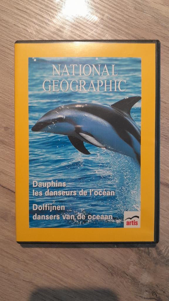 Dvd National Geographic: Dolfijnen, dansers van de oceaan, Alle leeftijden, Ophalen of Verzenden, Zo goed als nieuw, Natuur