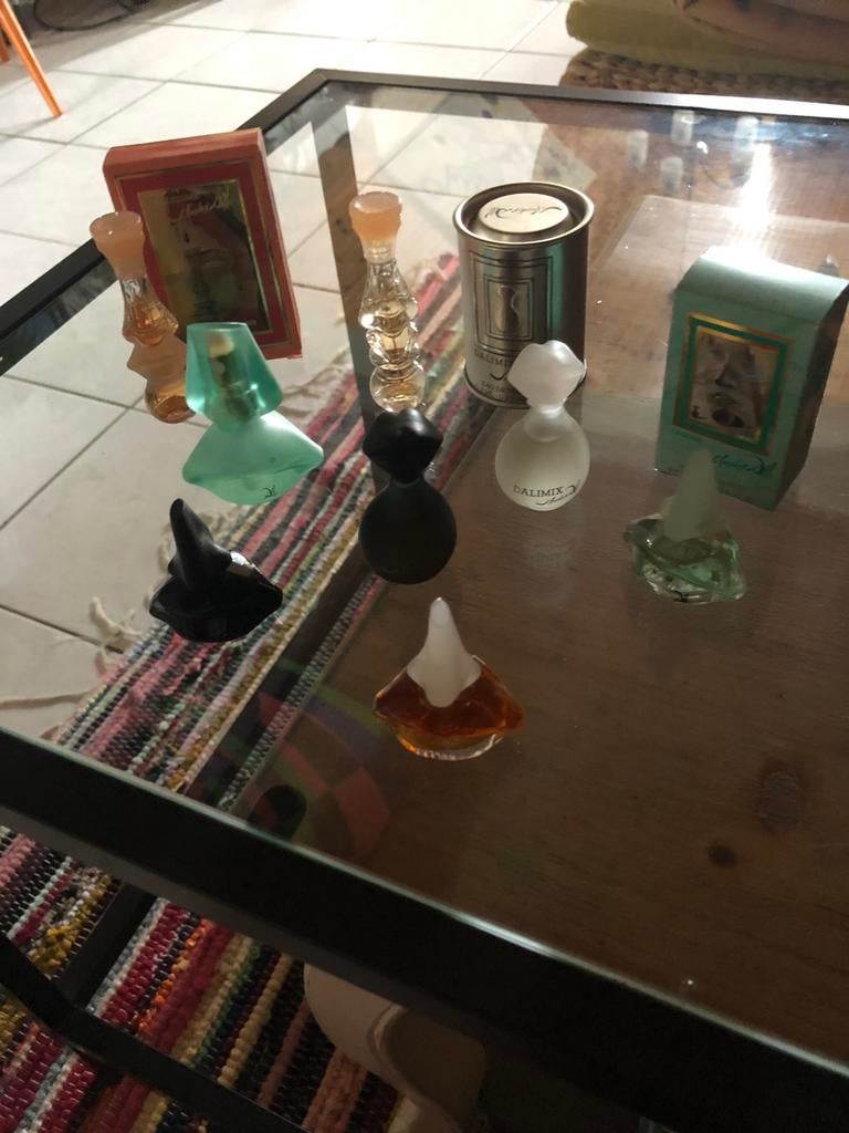 Miniatures parfum Dali, Collections, Enlèvement, Utilisé