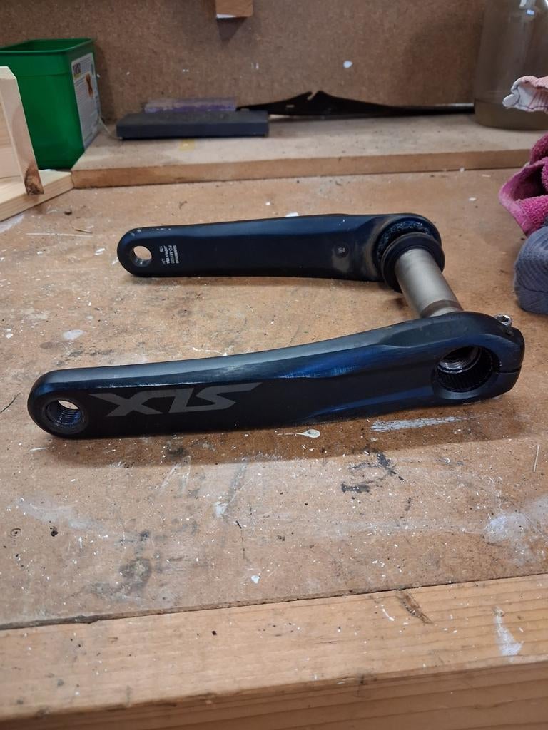 Crankstel Shimano SLX, Fietsen en Brommers, Fietsonderdelen, Ophalen of Verzenden