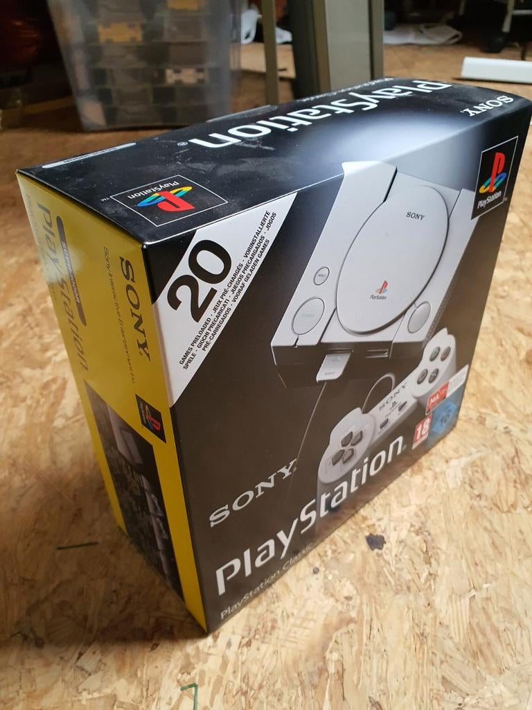 Sony ps1 classic, Enlèvement