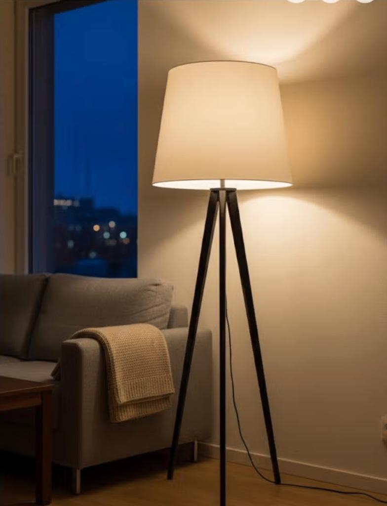 stijlvolle design staande lamp TRIANA ME Metalarte, Ophalen