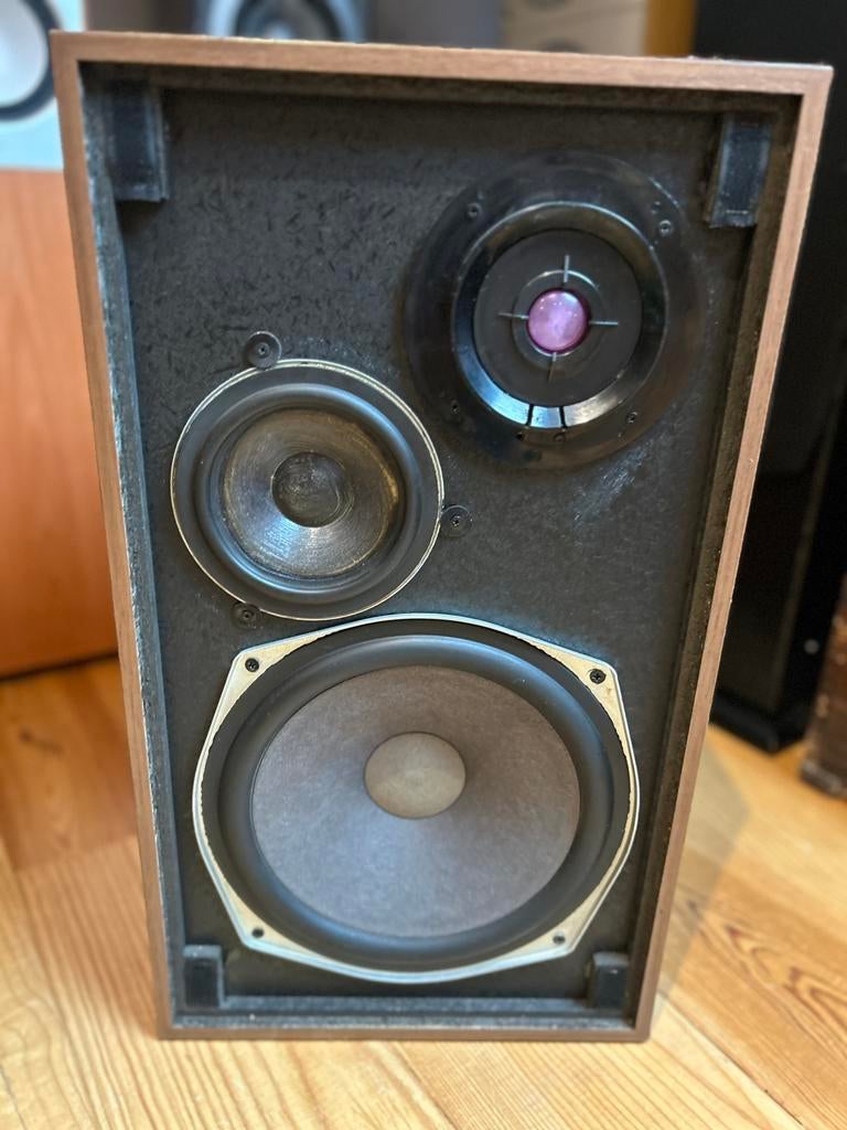 enceintes hi fi Barco, Zo goed als nieuw, 60 tot 120 watt, Front, Rear of Stereo speakers, Ophalen