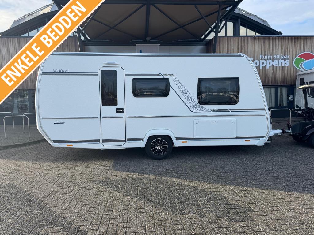 Fendt Bianco Activ 465 SGE 2026 NIEUW BINNEN!, Caravans en Kamperen, Caravans, Schokbreker, Tot en met 2, Treinzit, Fendt