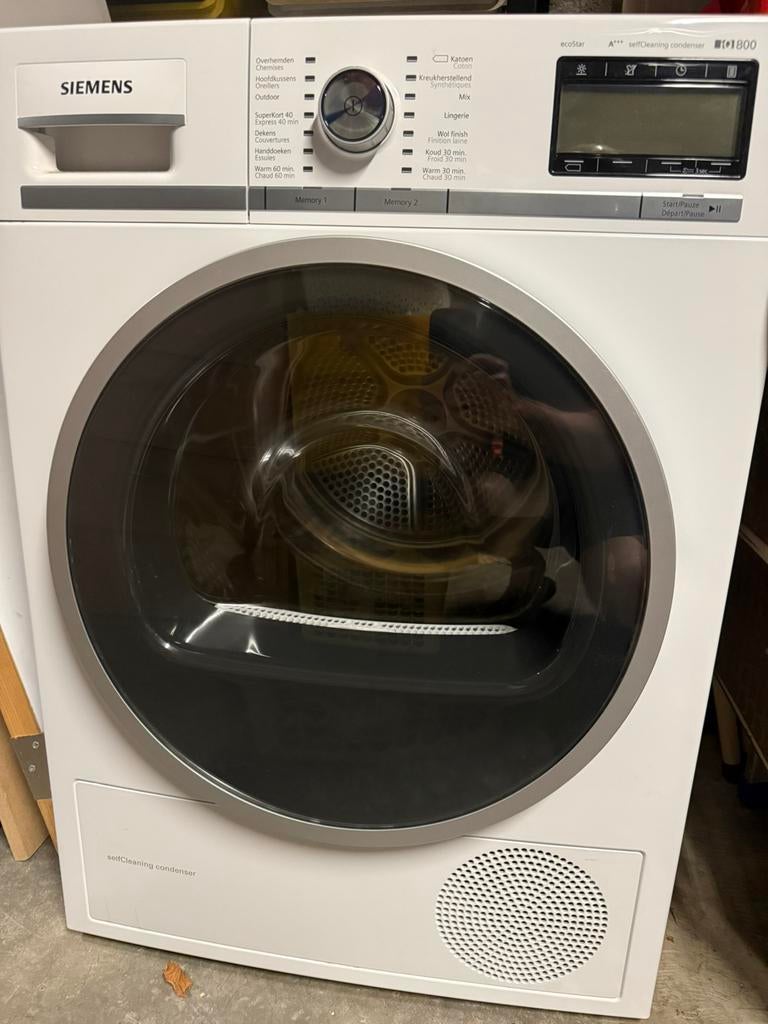 Sèche linge siemens WT48Y773FG iq 800, A+++, Electroménager, Sèche-linge, Comme neuf, Chargeur frontal, Enlèvement, À condensation