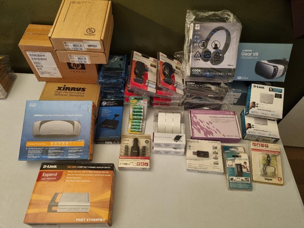 Bundel van verschillende elektronische device en toestellen, Ophalen, Overige typen