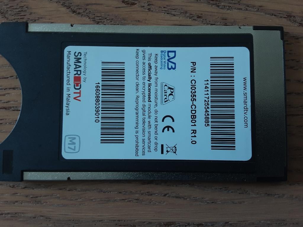 CI module, Audio, Tv en Foto, Schotelantennes, Ophalen, Gebruikt