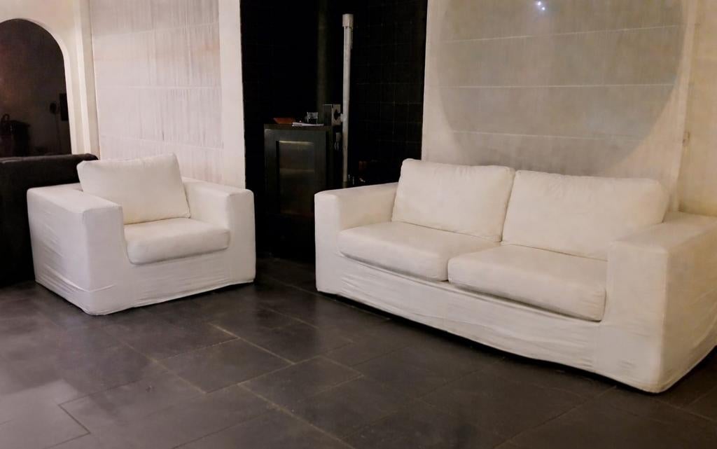 GRATIS Design bankstel Jan des Bouvrie stijl, moet weg, Huis en Inrichting, Ophalen