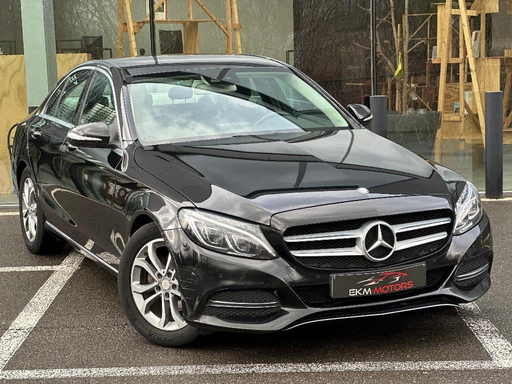 Mercedes-Benz C 180 / NAVI / AIRCO / Sensoren, Zwart, Zwart, Bedrijf, 5 deurs