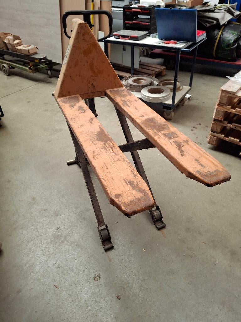 Schaartranspallet hoogheffer, Enlèvement, Utilisé, Manuelle