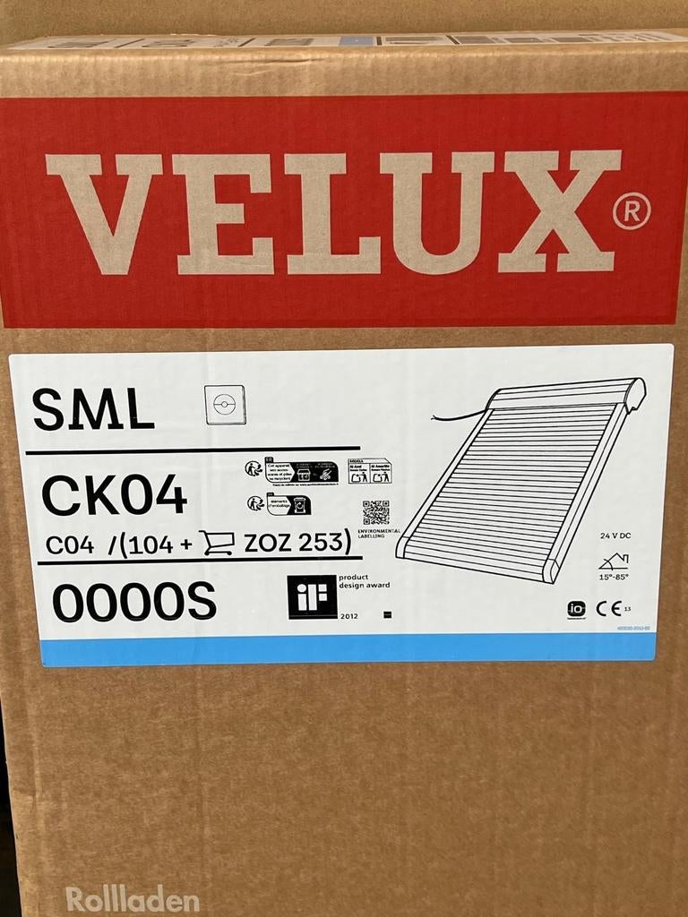 Titre : Volet roulant rigide VELUX SML CKO4 – Électrique  N, Bricolage & Construction, Enlèvement