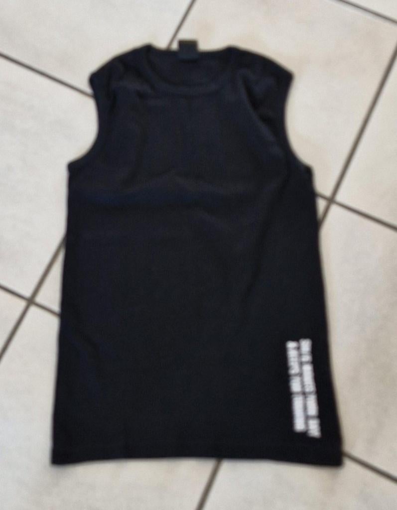 T-shirt sans manches pour homme-noir-M-Smog/New Yorker, New Yorker, Comme neuf, Taille 48/50 (M), Noir