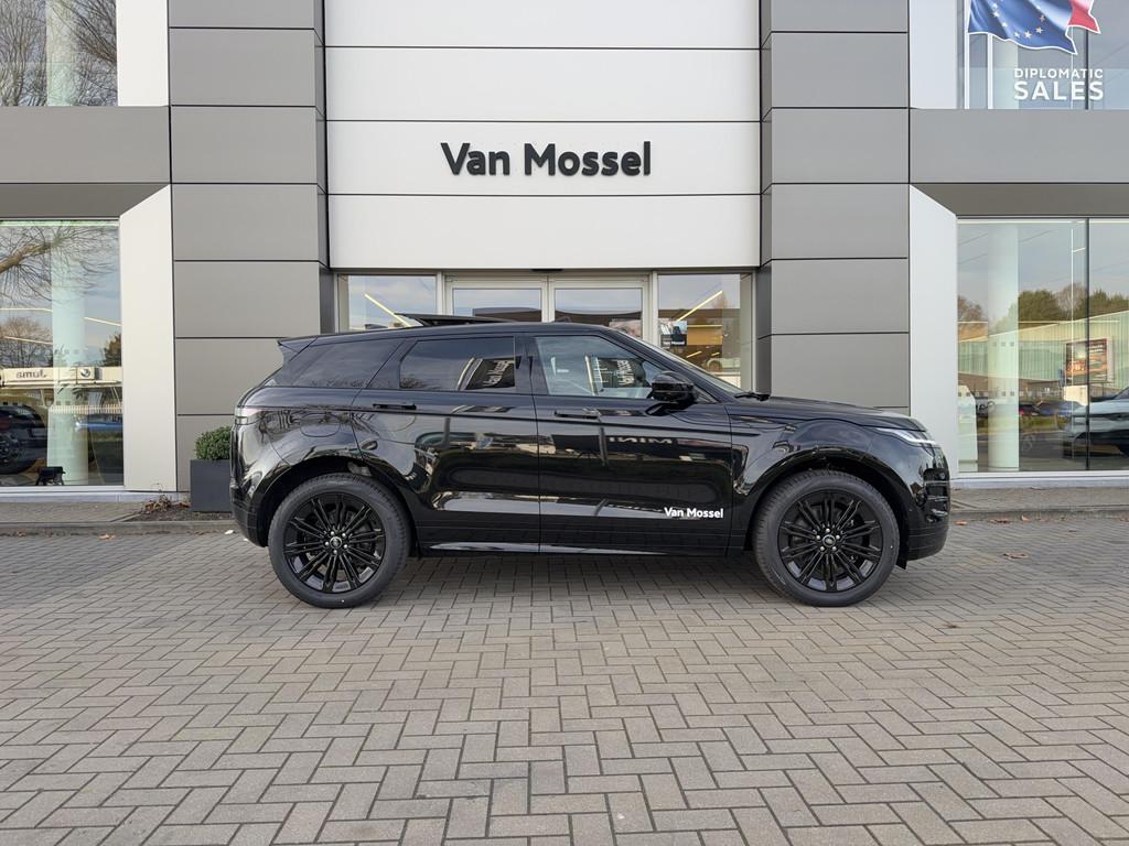 Land Rover Range Rover Evoque P270e DYNAMIC SE AWD Auto. 26M, Auto's, Automaat, Zwart, 15 kWh, Overige brandstoffen