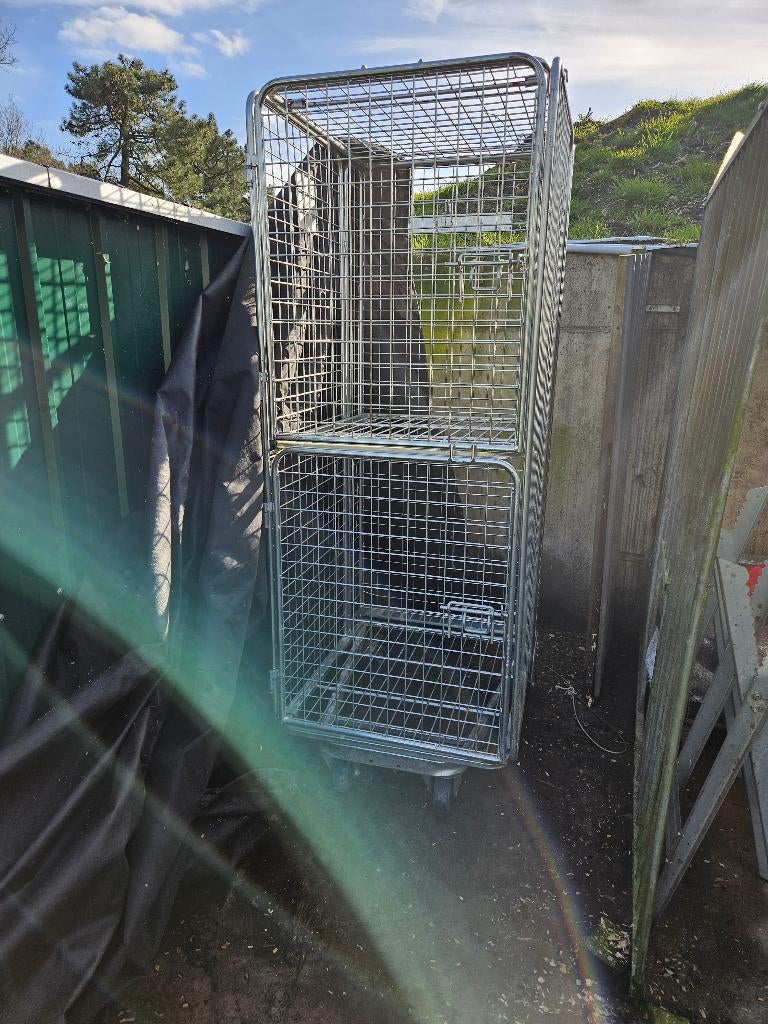 Rolcointainer, Ophalen, Gebruikt, Overige metalen