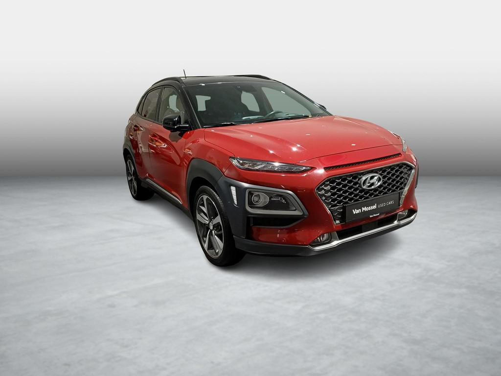 Hyundai Kona 1.0 T-GDI Sky, Auto's, Hyundai, Voorwielaandrijving, Stof, Gebruikt, 120 pk