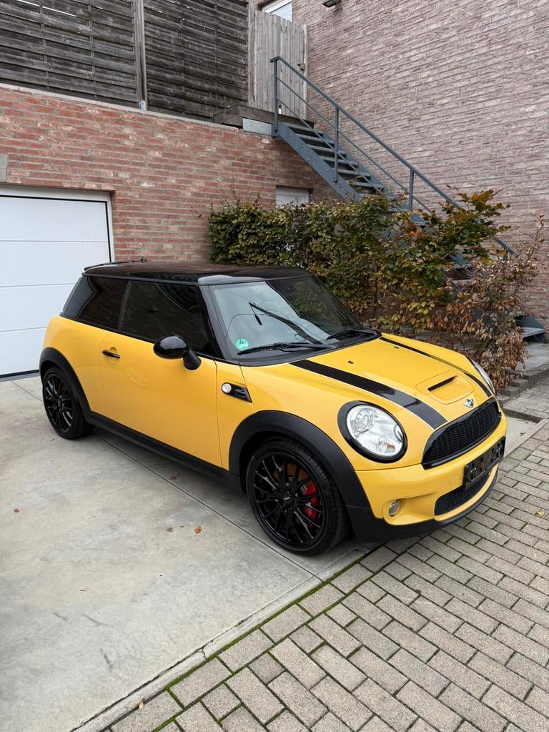 Mini 1.6 jcw211cv, Voorwielaandrijving, Euro 5, Stof, Zwart