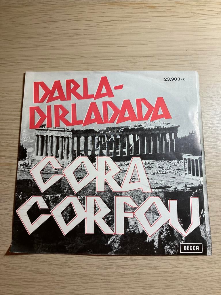 Cora corfou -darla dirladada, Cd's en Dvd's, Vinyl Singles, Ophalen, Zo goed als nieuw
