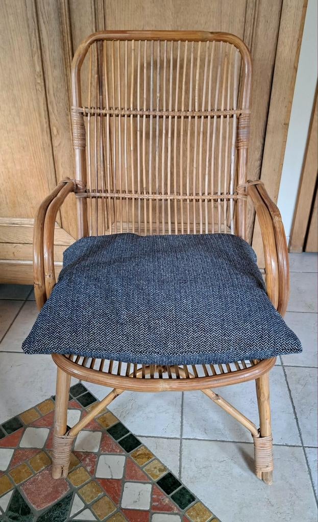 Rotan zetel, Antiek en Kunst, Ophalen