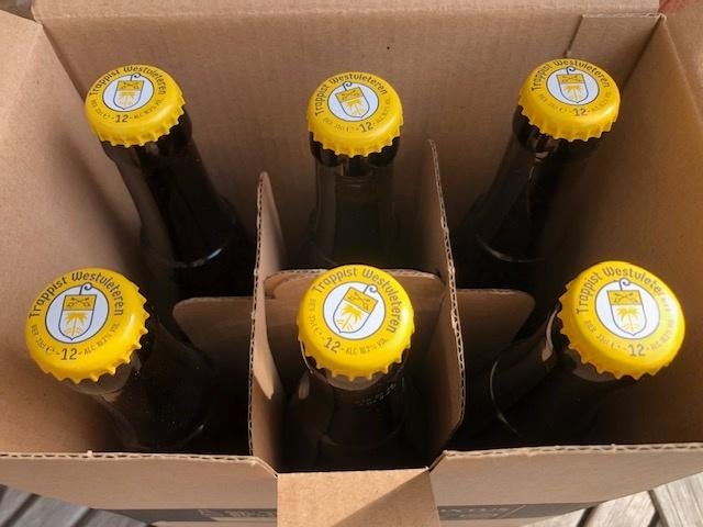 SIX PACK WESTVLETEREN XII: 35 euro, Verzamelen, Biermerken, Ophalen of Verzenden, Nieuw, Flesje(s), Overige merken