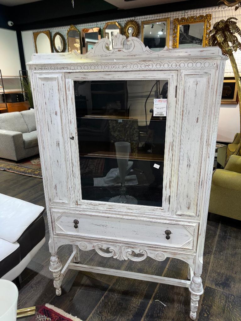 Buffet Huche cérusé blanc, Huis en Inrichting, Ophalen of Verzenden, ., ., .