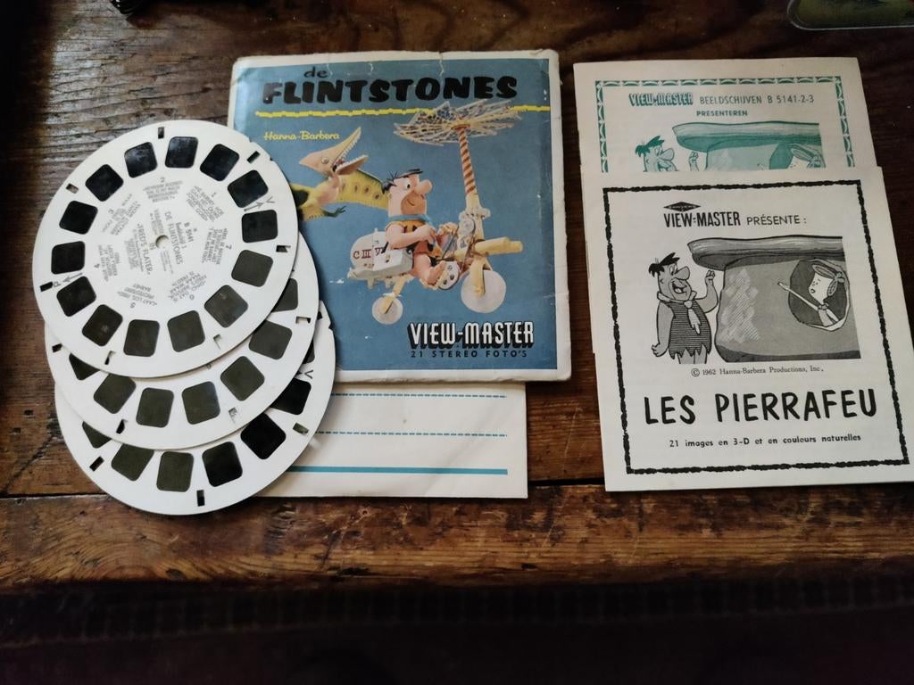 De Flintstones. View-Master.1962, Verzamelen, Ophalen of Verzenden