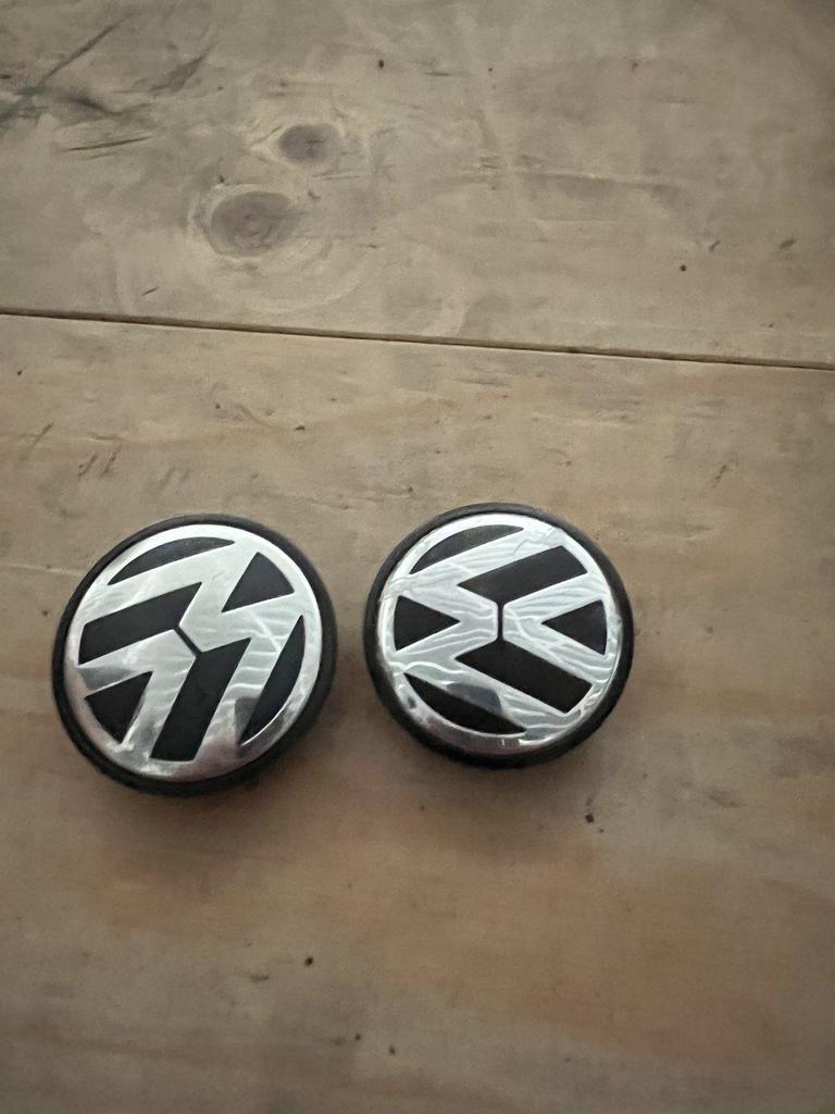 Volkswagen naafkapjes., Autos : Divers, Enjoliveurs, -, Utilisé, -, -