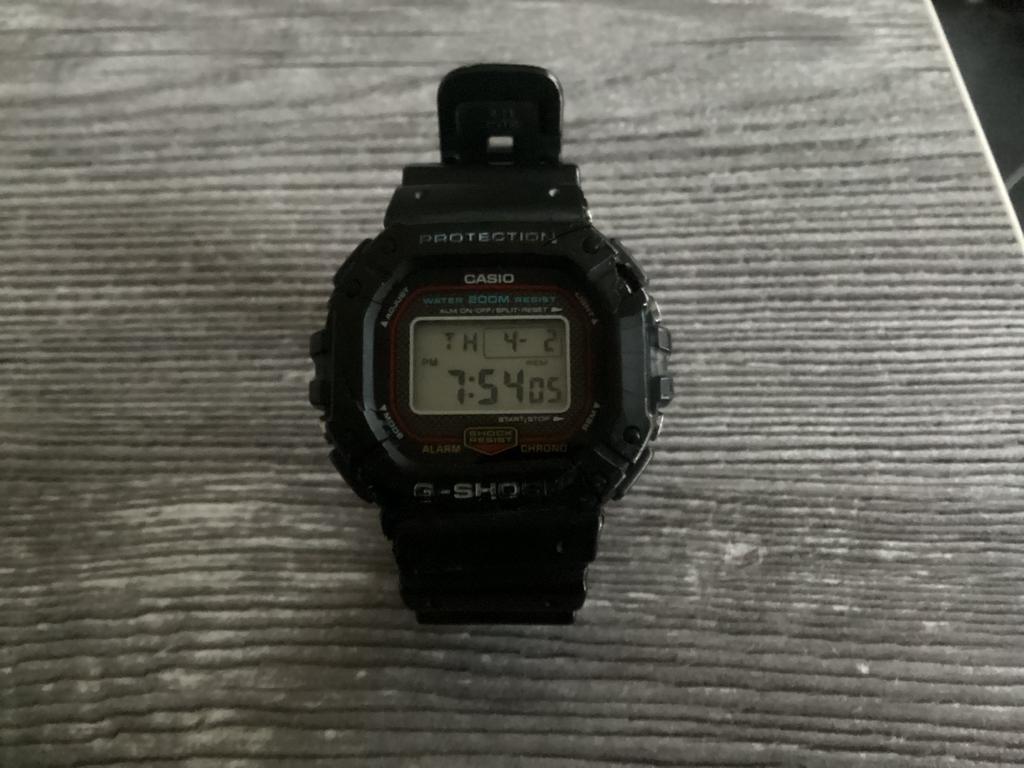Casio G Shock DW 5300 1 BV 1994, zeldzaam, Casio, Kunststof, Gebruikt, Polshorloge