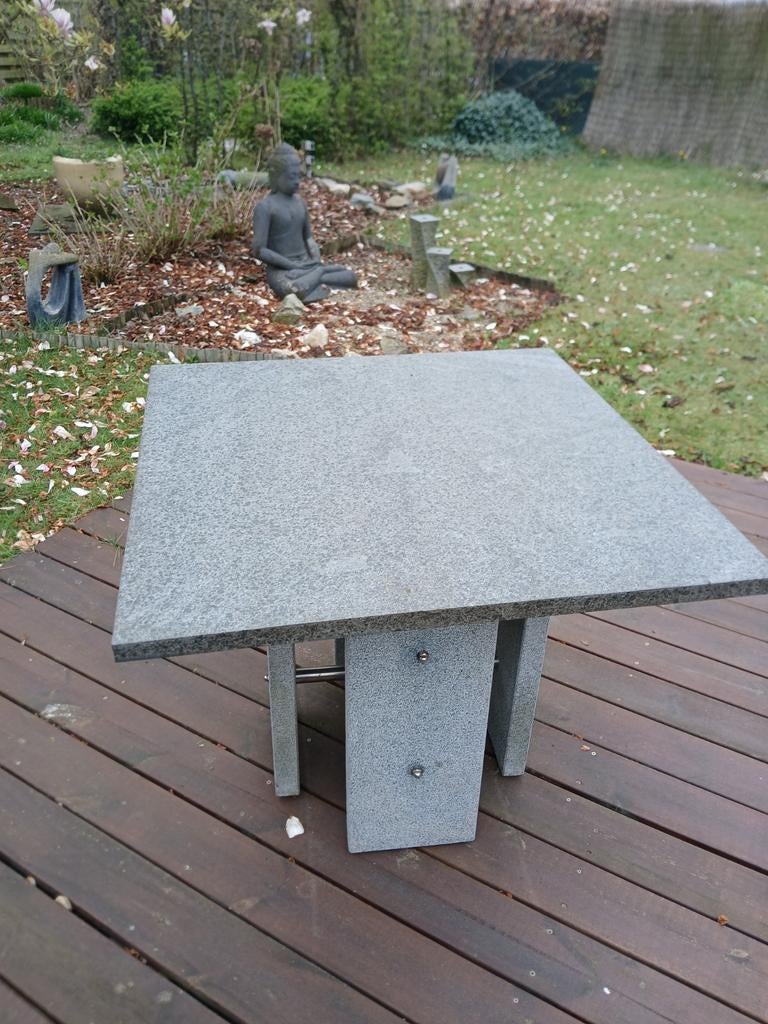Granieten tuintafel, Tuin en Terras, Ophalen
