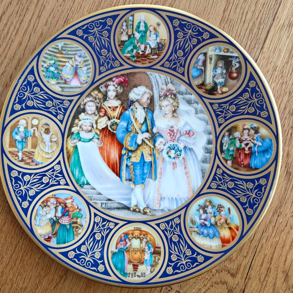 Assiette de collection en porcelaine « Cendrillon », Collections, Enlèvement, Comme neuf