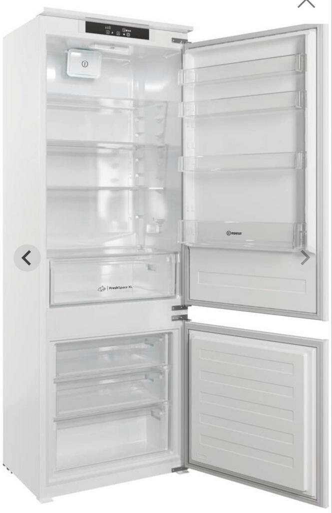 Réfrigérateur combiné encastrable  indesit IND 401- 400L, Electroménager, Réfrigérateurs & Frigos, 160 cm ou plus, Comme neuf