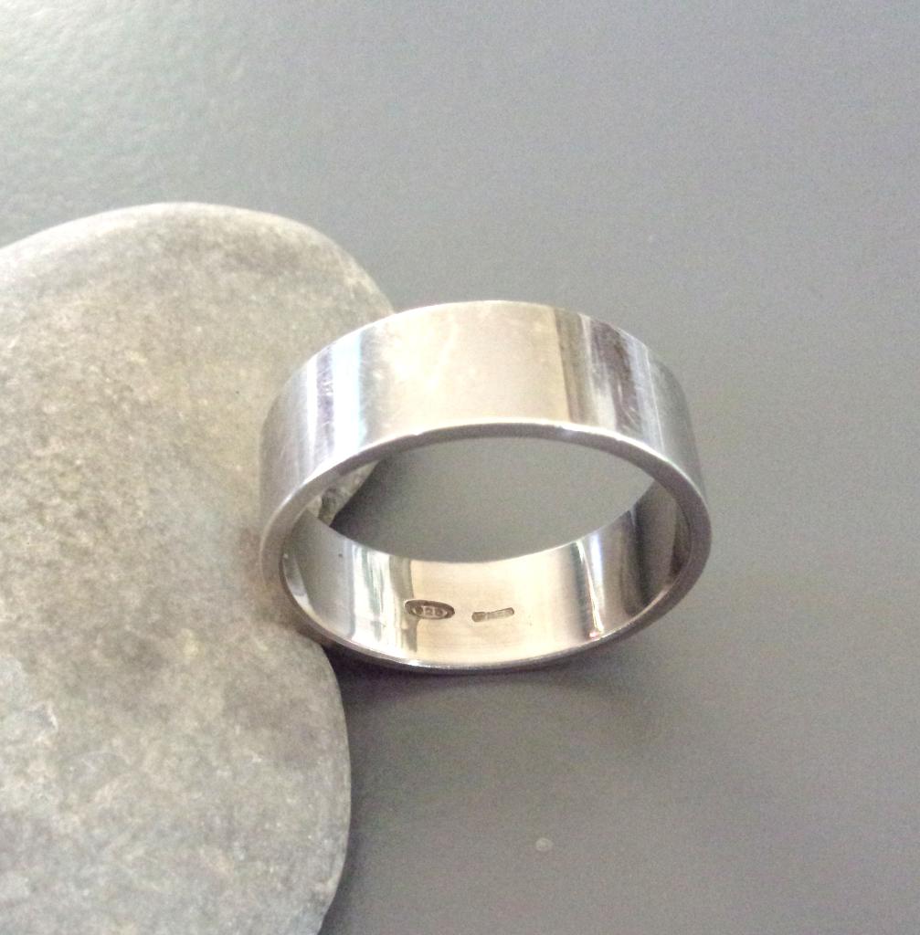 925 zilveren ring voor heren, Handtassen en Accessoires, Ringen, Gebruikt, Heer, Zilver, Zilver, Ophalen of Verzenden