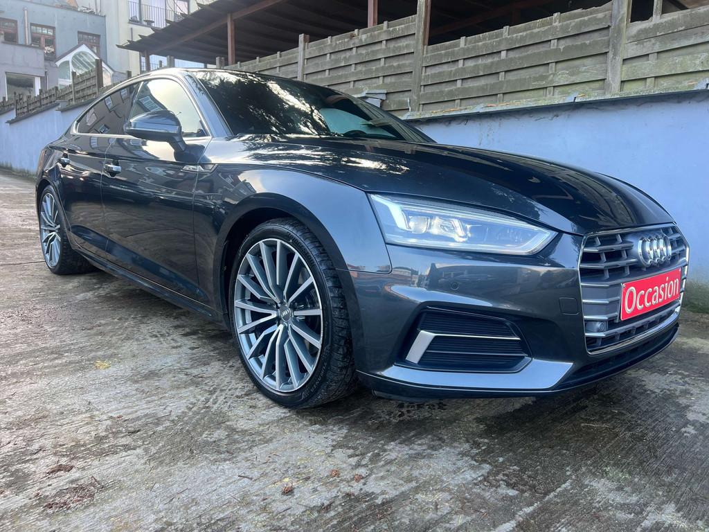 Audi A5 Sportback 2.0 TFSI 190cv ultra Sport S tronic, Autos, Cuir, Argent ou Gris, Achat, Euro 6