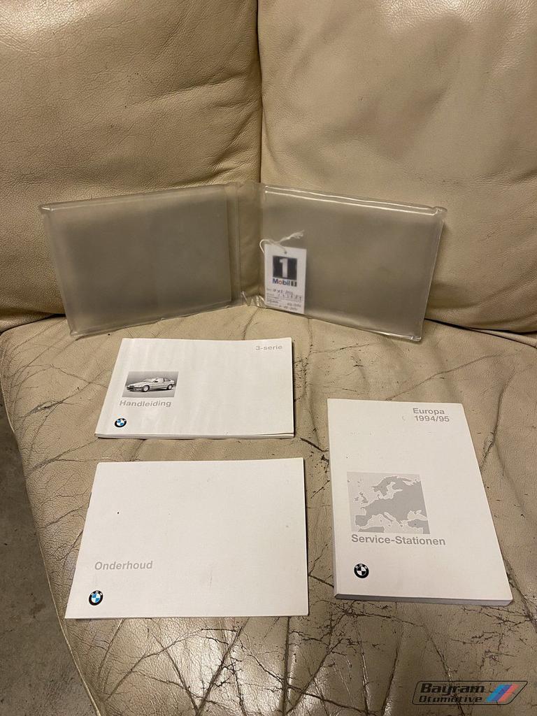 Bmw E36 compact handleiding boekjes onderhoudsmap 3-serie ti, Gebruikt, -, -, Ophalen of Verzenden